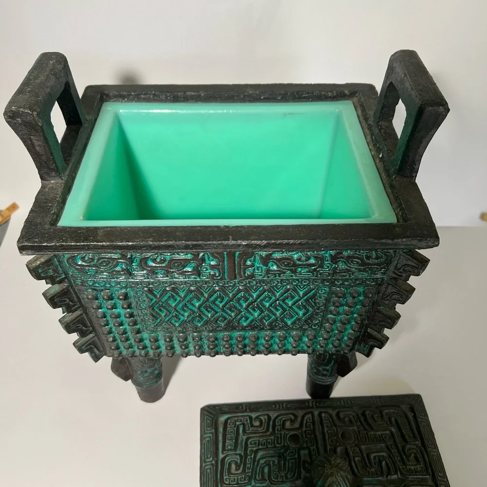 James Mont RARE Rectangular Ice Bucket